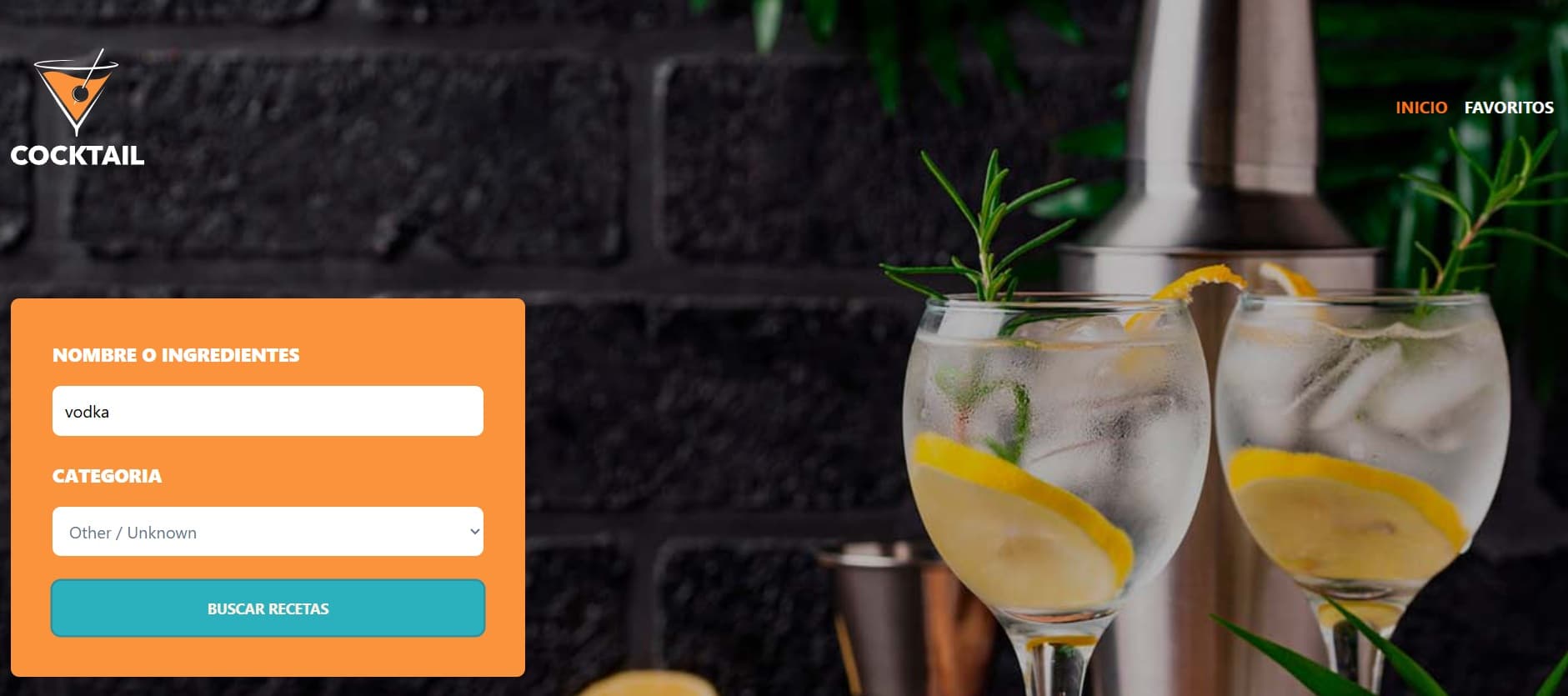 Bebidas API